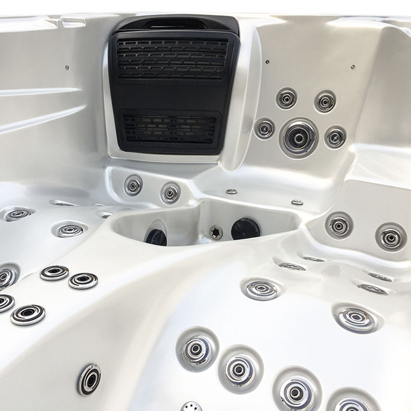 2 Person Double Lounger Whirlpool Acrylic Hot Tub