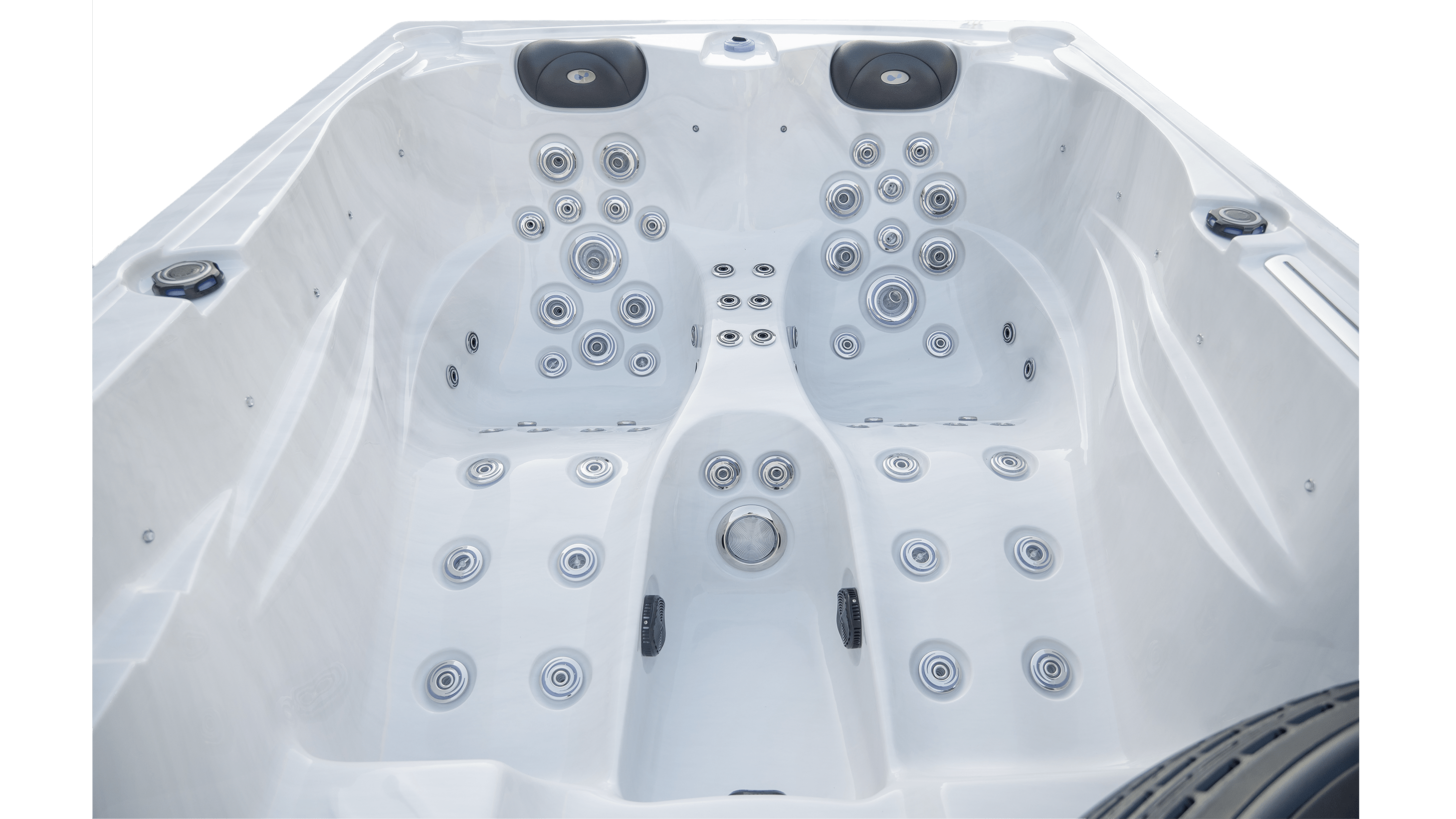 New Design 3 person massage indoor hot tub spa