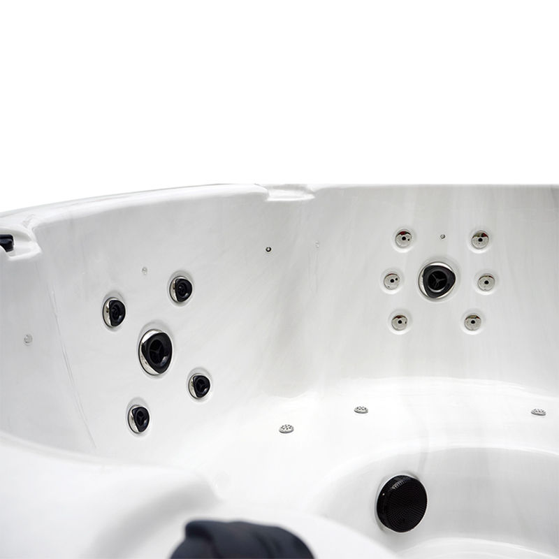 5 person round massage garden hot tub spa