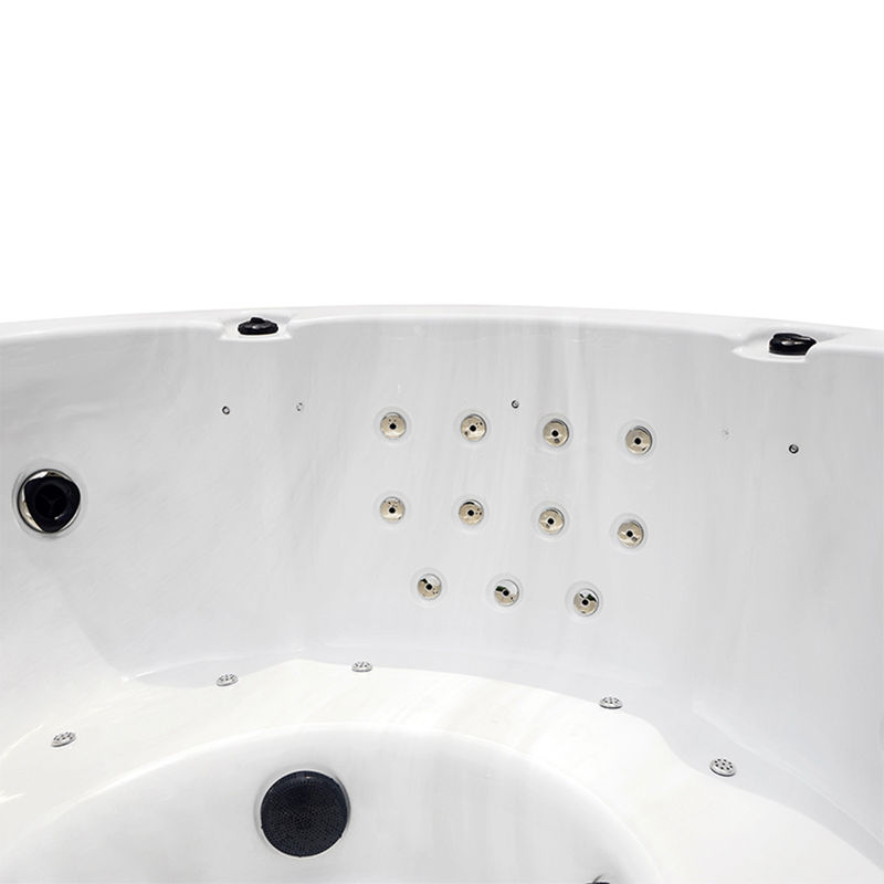 5 person round massage garden hot tub spa