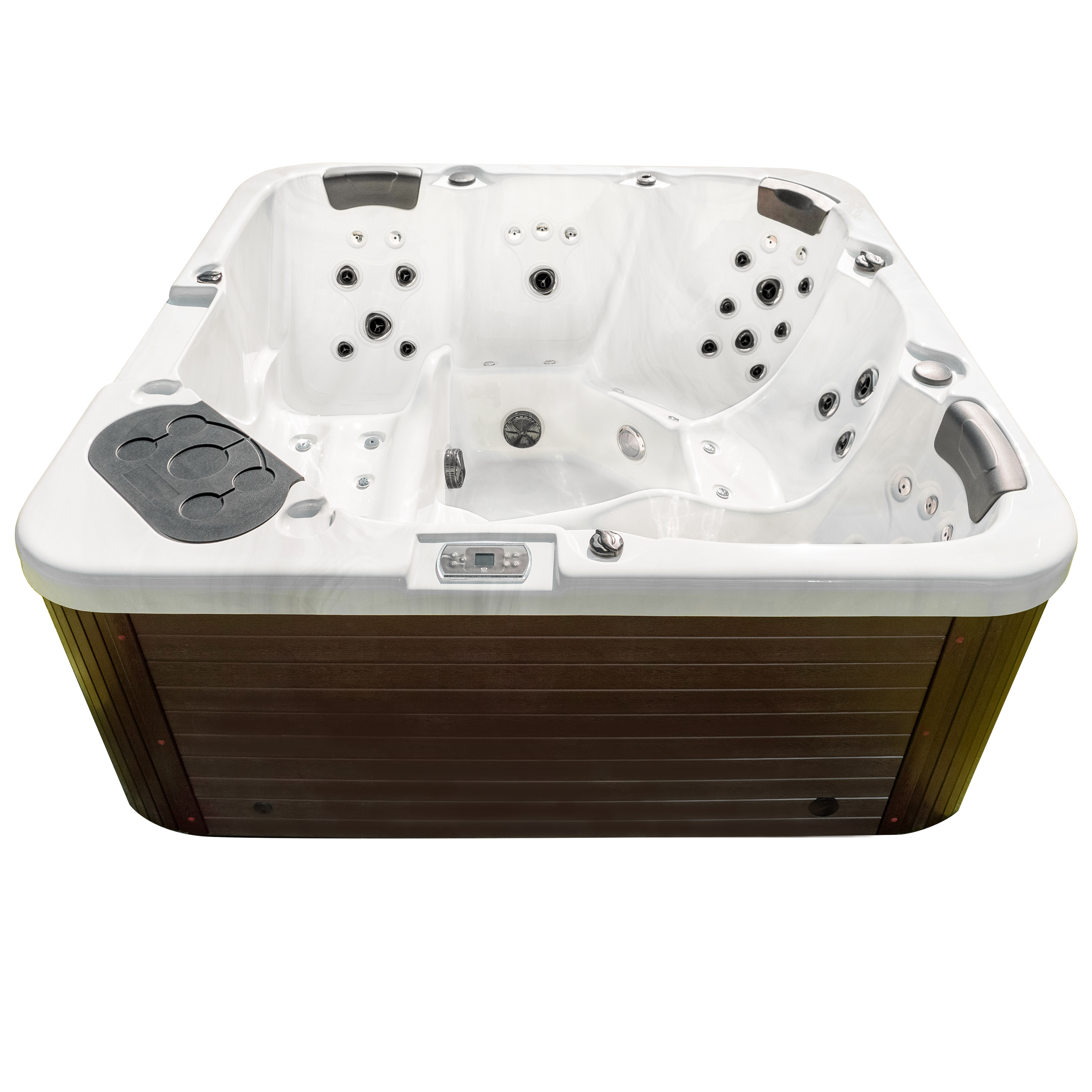 5 Person hot tubs massage tub spa with 2 loungers