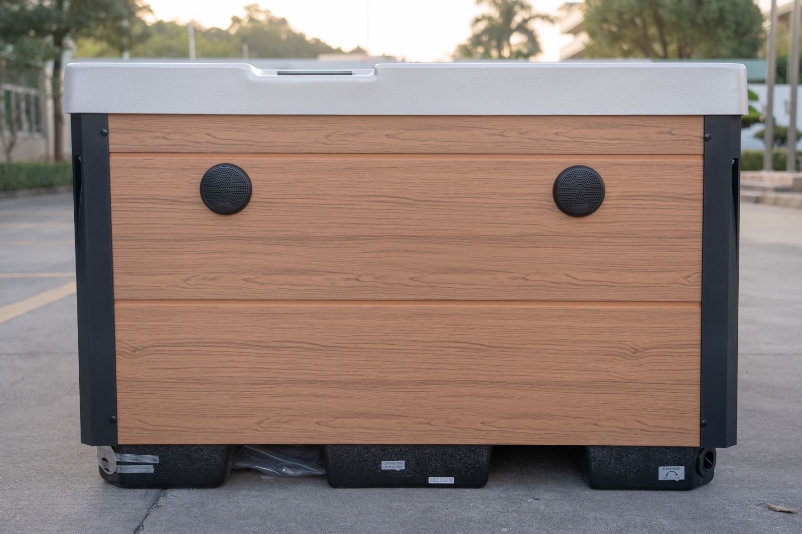 What size is a2 person hot tub