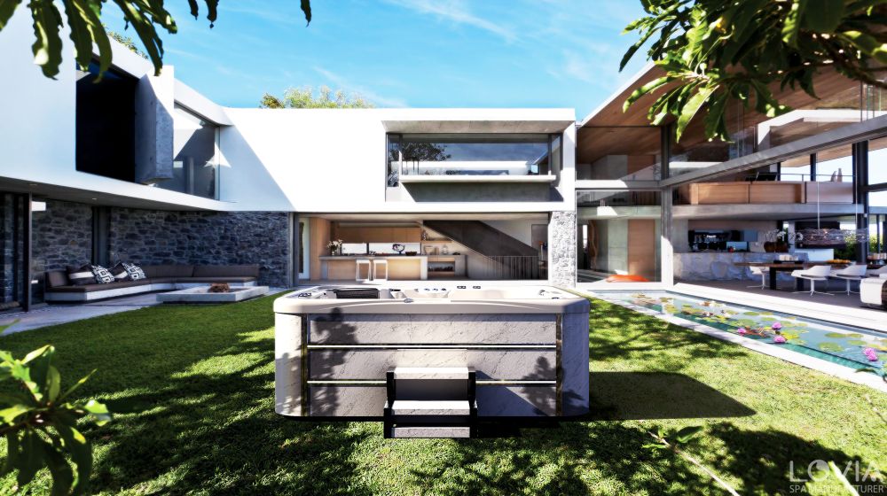 How long does it take to install an outdoor spa hot tub?