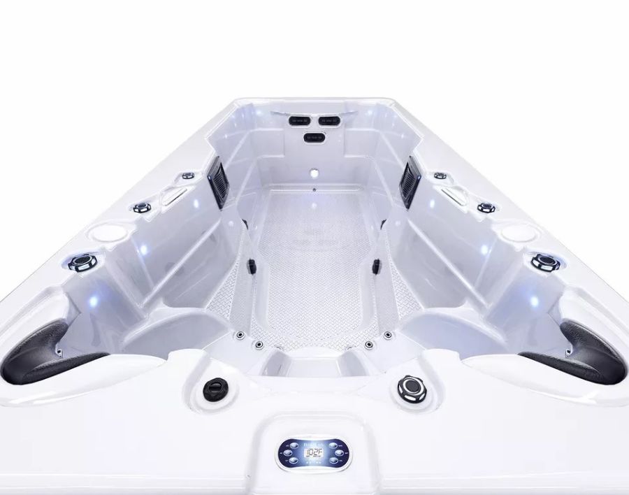 What is the Little hot tub and swim spa Available?