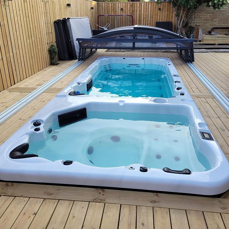 The most popular swim spa pool in Northern Europe ZR7807