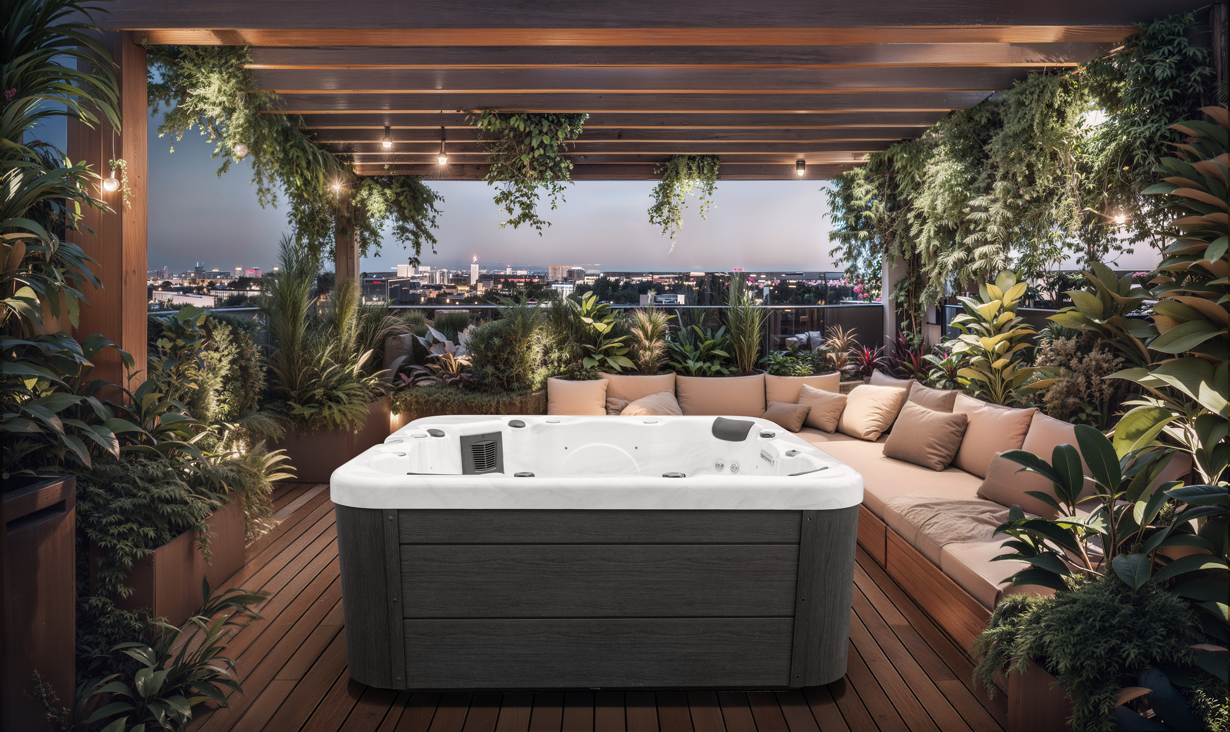 6 személyes pezsgőfürdő méretei