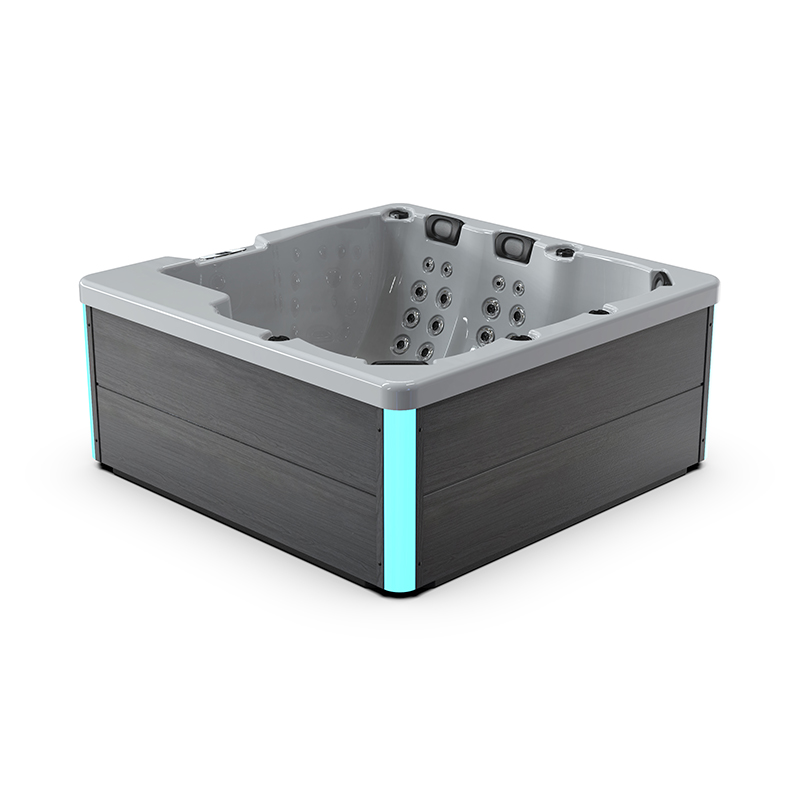 In ground square lazy spa 6 person aquarest hot tub spa In ground square lazy spa 6 person aquarest hot tub spa