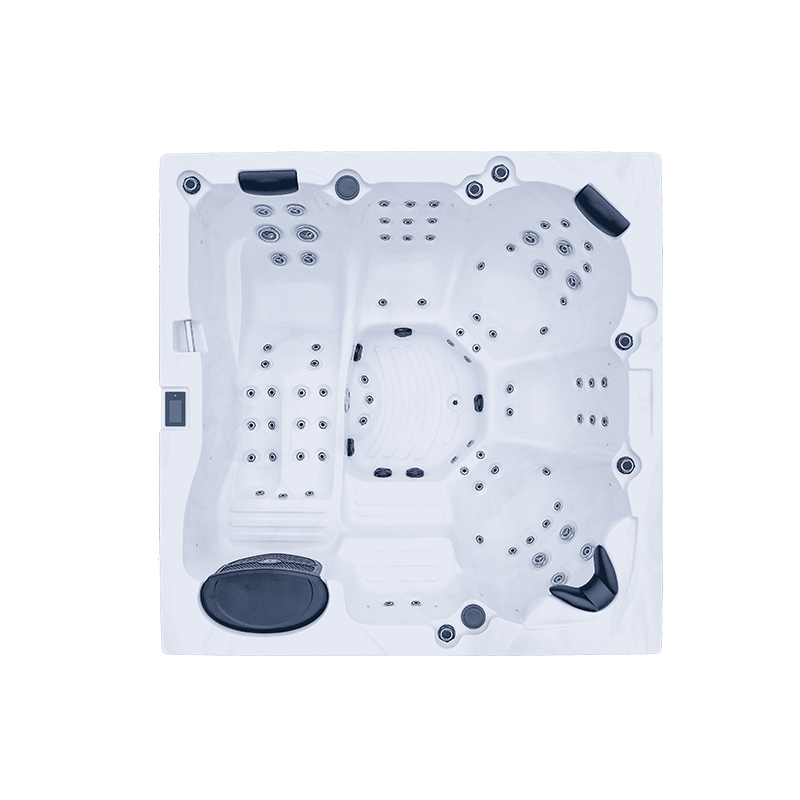 Square freestanding spa bath hot tub with jets Square freestanding spa bath hot tub with jets