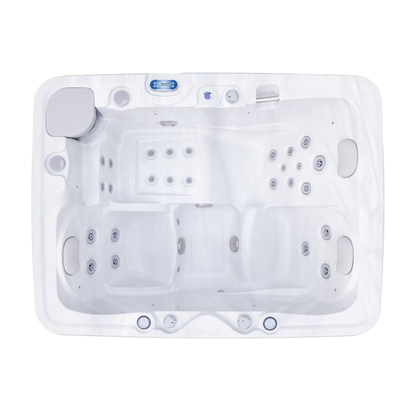 3 person whirlpool massage spa with 1 lounge & 2 seats 3 person whirlpool massage spa with 1 lounge & 2 seats