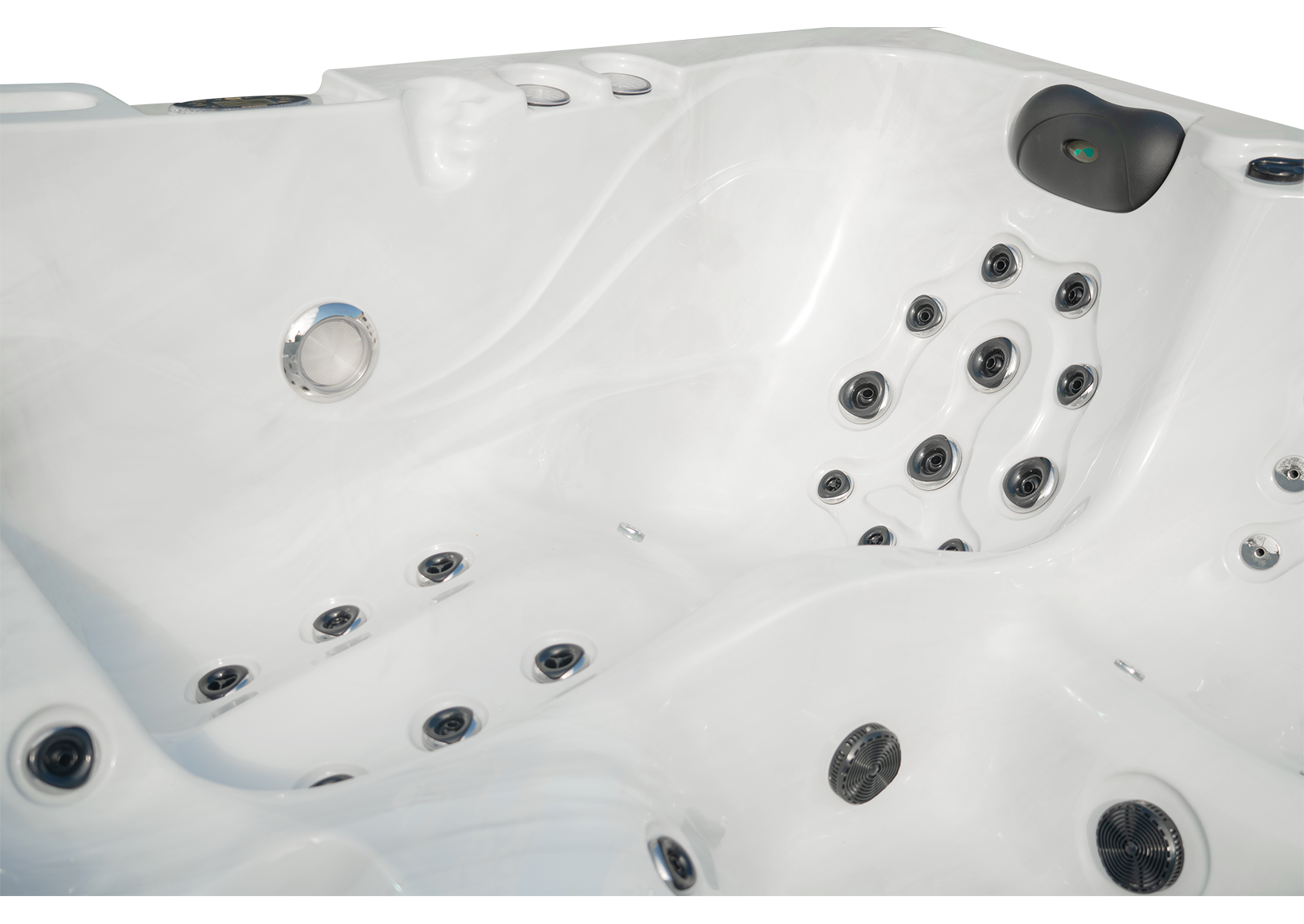 European style hydro whirlpool massage hot tubs