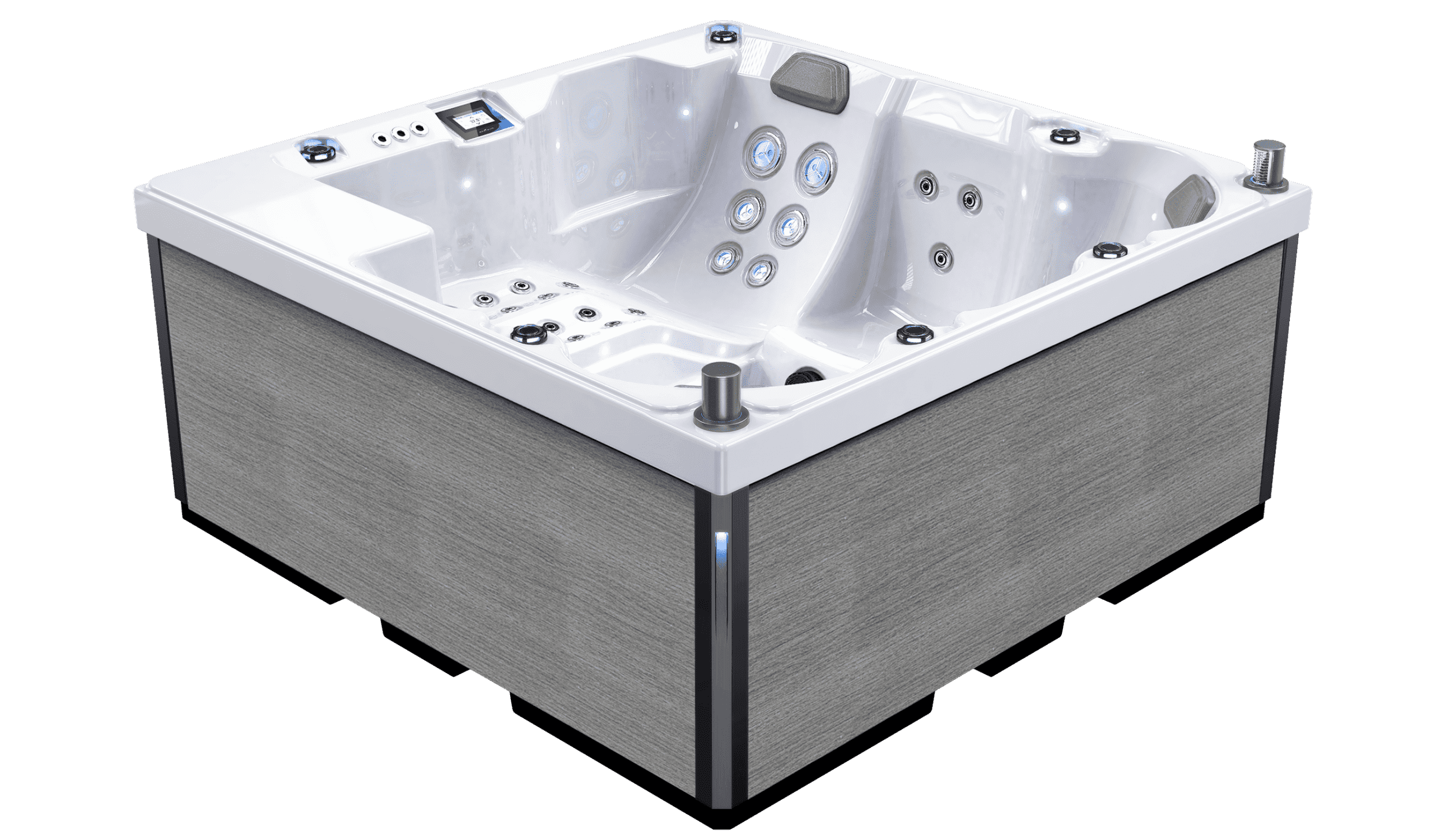 Modern Backyard Hot Tub Hot Water Tub Outdoor