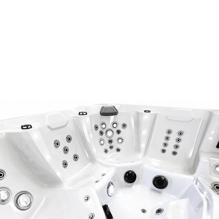 Modern Backyard Hot Tub Hot Water Tub Outdoor