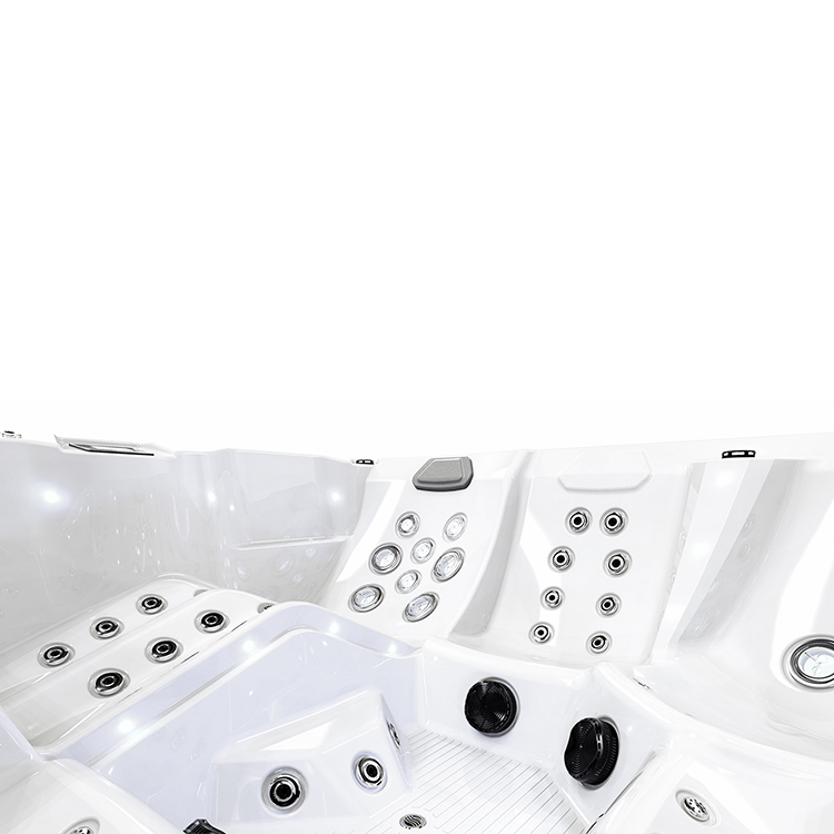 American standard hydromassage bathtub hot tub sizes 6 person