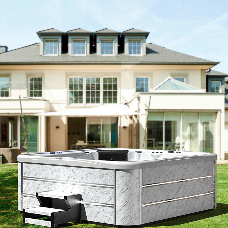 Is rainwater suitable for outdoor jacuzzi hot tubs?