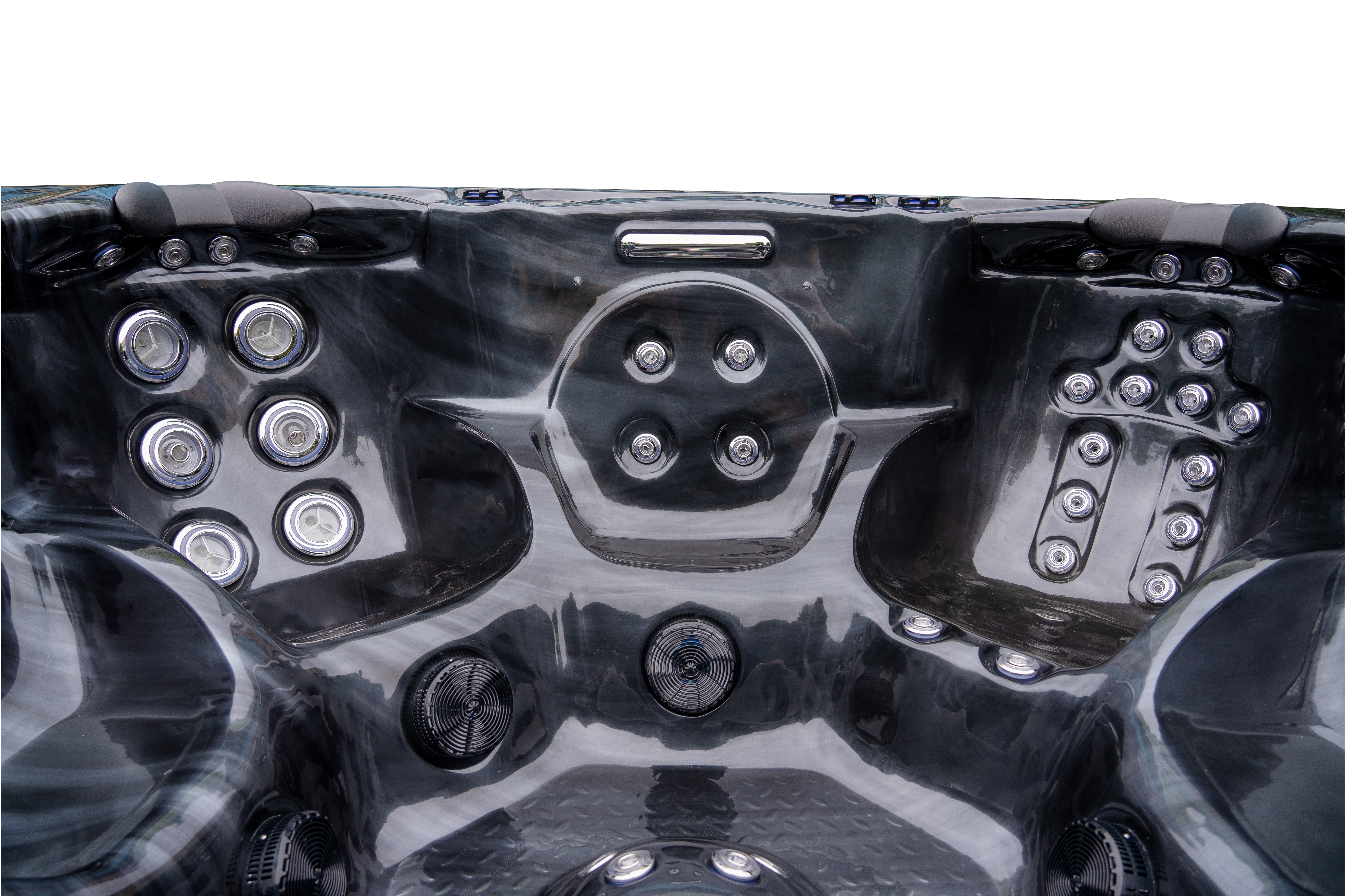 Jacuzzier 7 person plug and play hot tubs with 7 seats