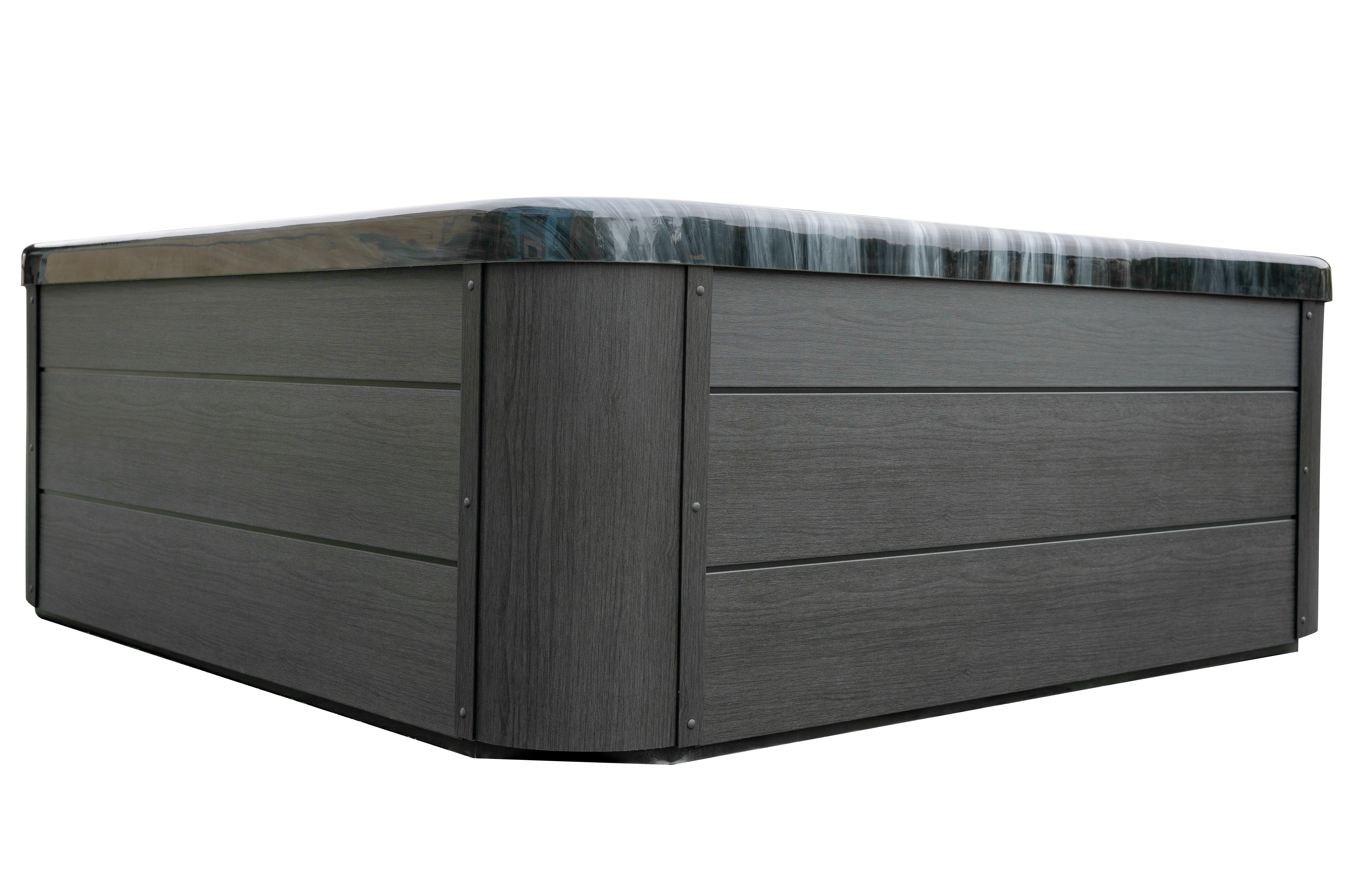 7 person salt water hot tub plug and play spa