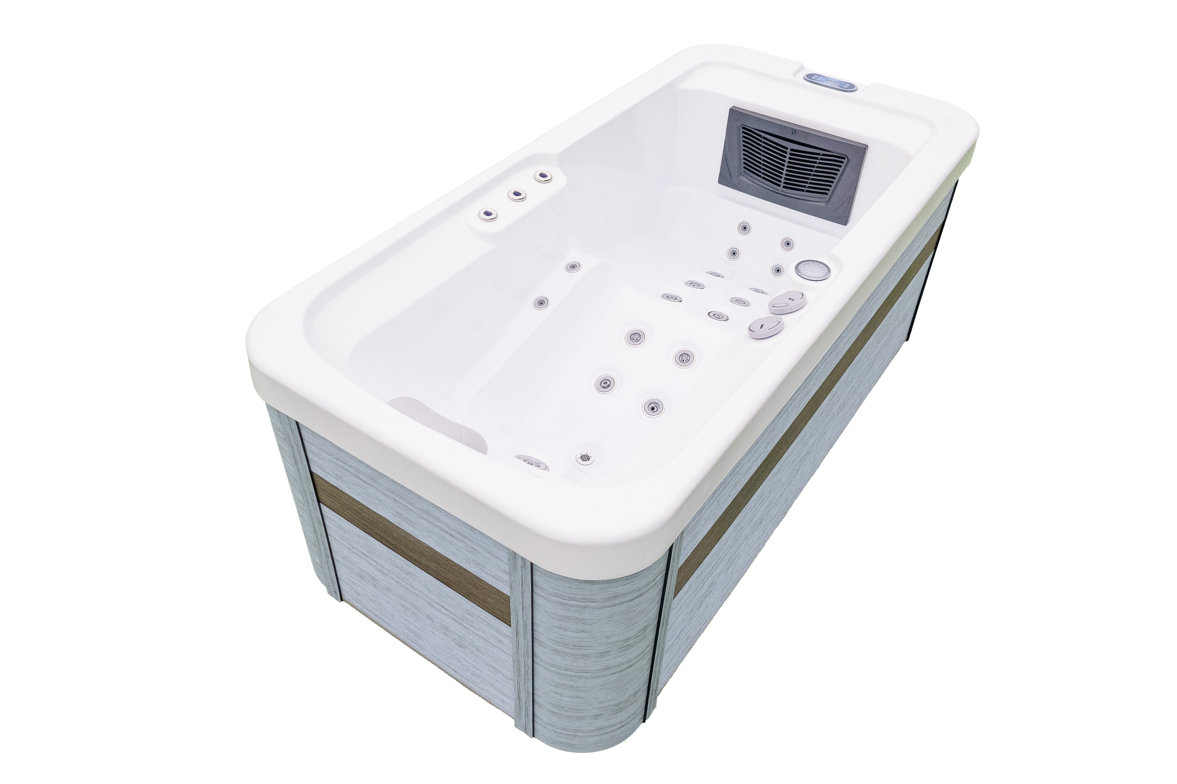 One Person Hydrotherapy Hot Tub With 21 Jets