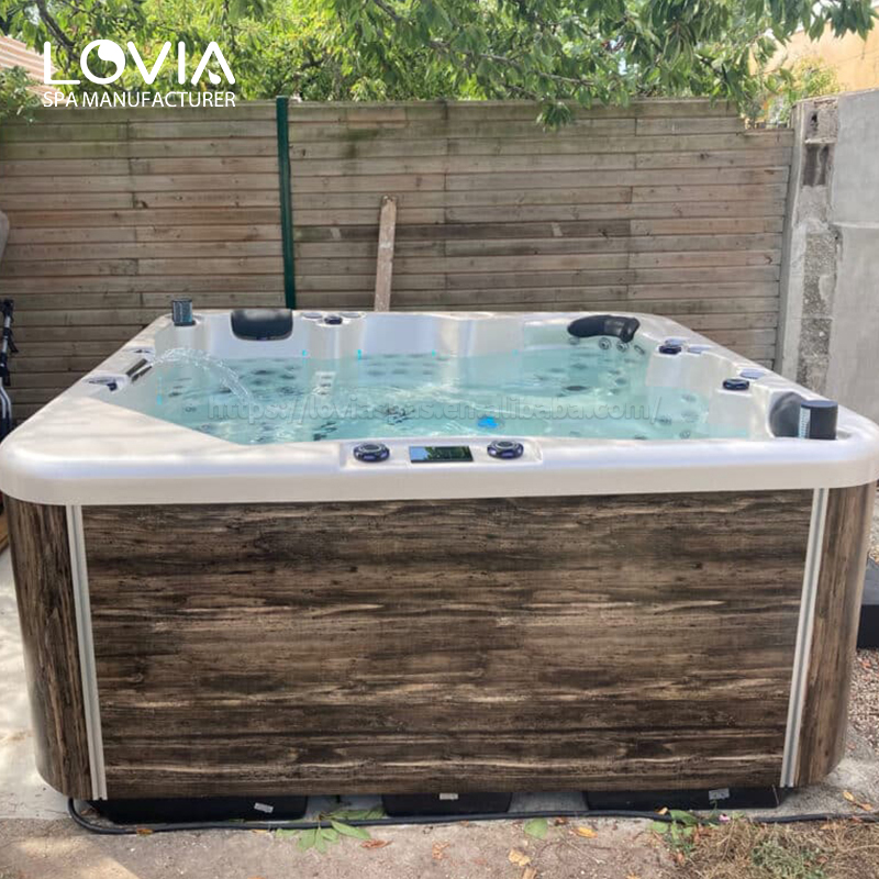 Can I use a foam remover in an outdoor whirlpool hot tub?