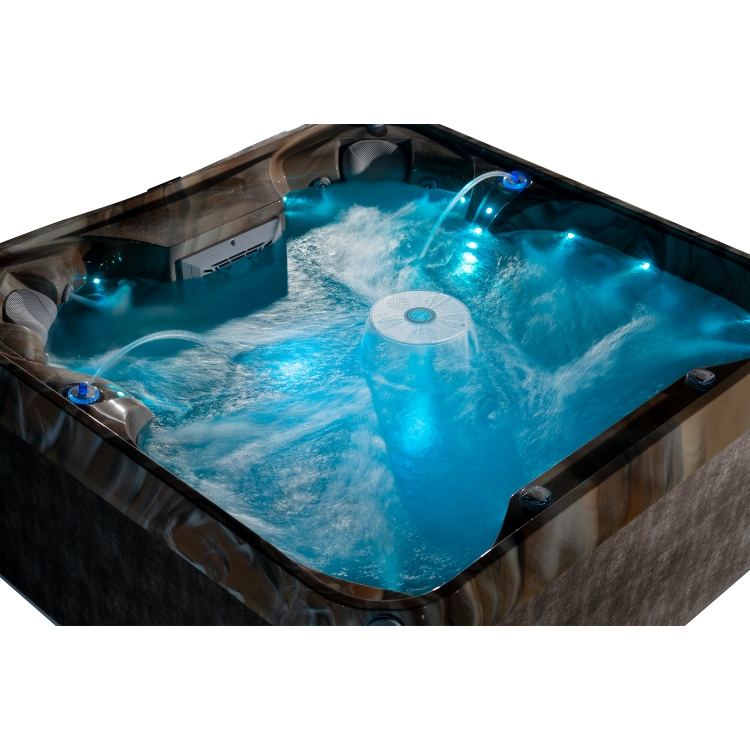 Home Garden Whirlpool Spa Tub Freestanding Tub With 50 Jets