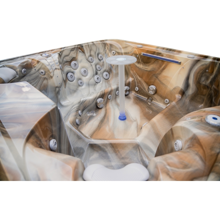 Home Garden Whirlpool Spa Tub Freestanding Tub With 50 Jets