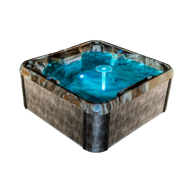 Home Garden Whirlpool Spa Tub Freestanding Tub With 50 Jets