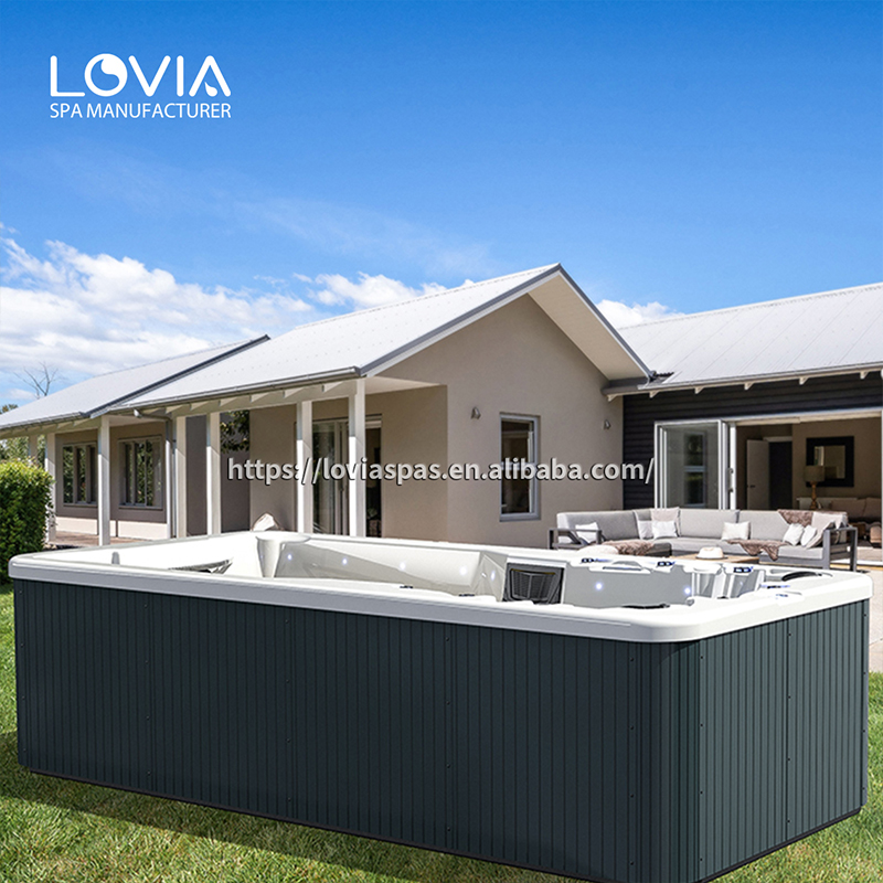 Is a luxury swim spa tub hot or cold?