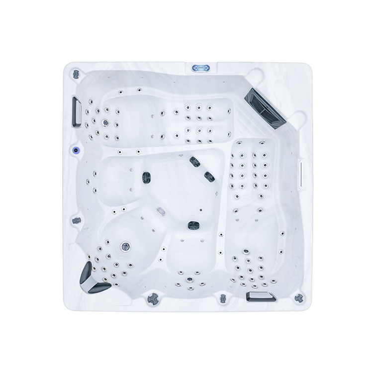 Hydromassage whirlpool outdoor spa hot tub with 103 jets