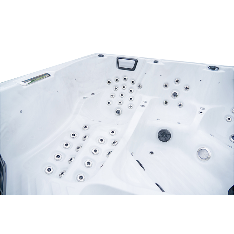 Hydromassage whirlpool outdoor spa hot tub with 103 jets