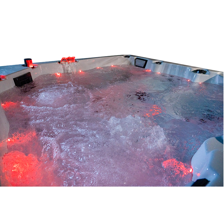 Hydromassage whirlpool outdoor spa hot tub with 103 jets