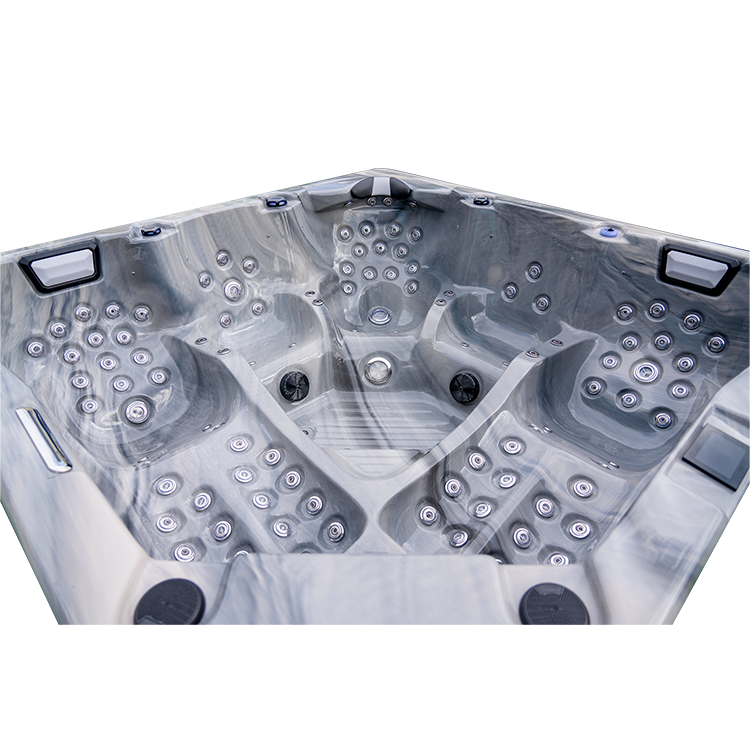 Below ground 5 person hot tubs and jacuzzi outdoor