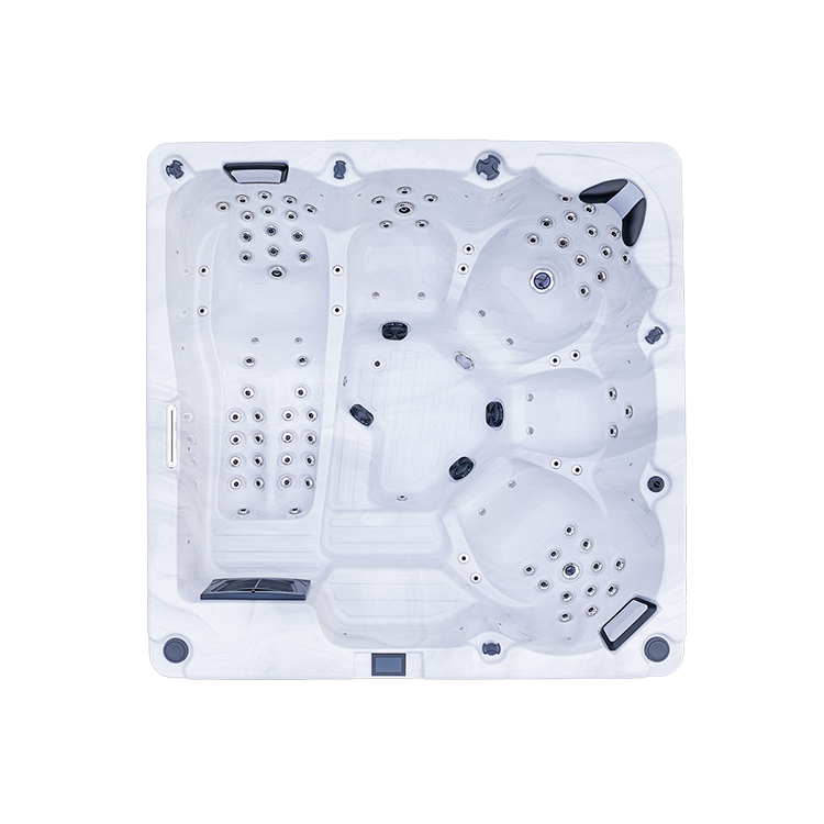 5 person luxuria spas lounger hot tub with ozonator