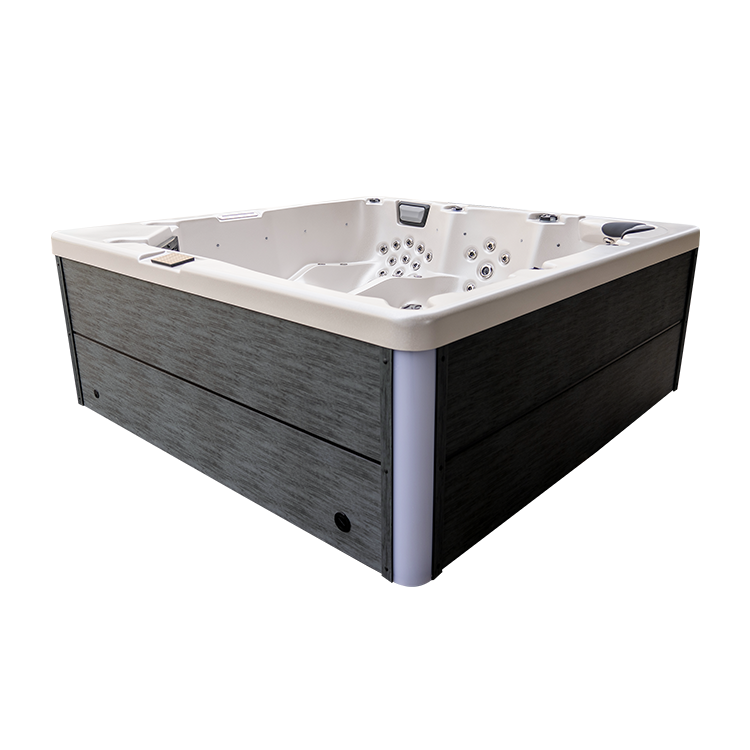 In ground square lazy spa 6 person aquarest hot tub spa