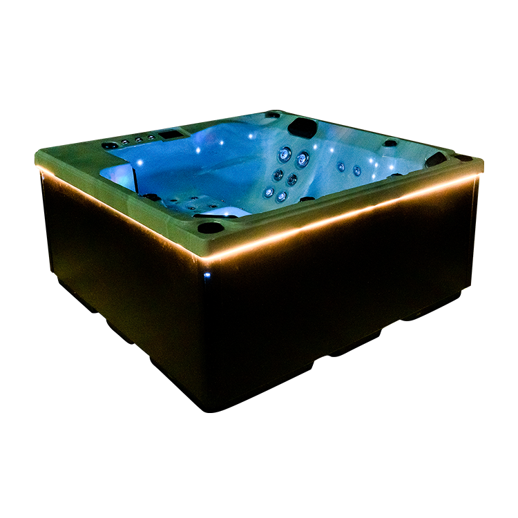American standard hydromassage bathtub hot tub sizes 6 person