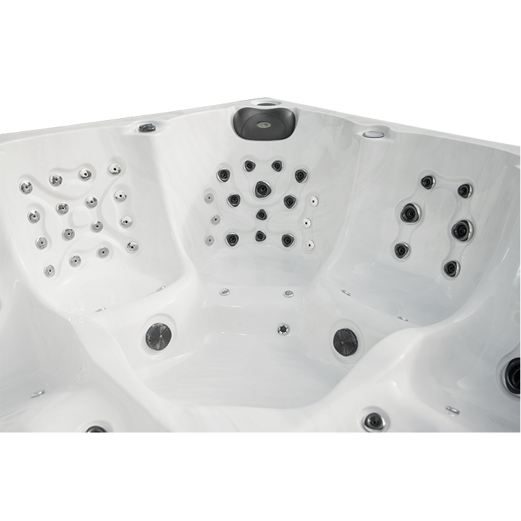 European style hydro whirlpool massage hot tubs
