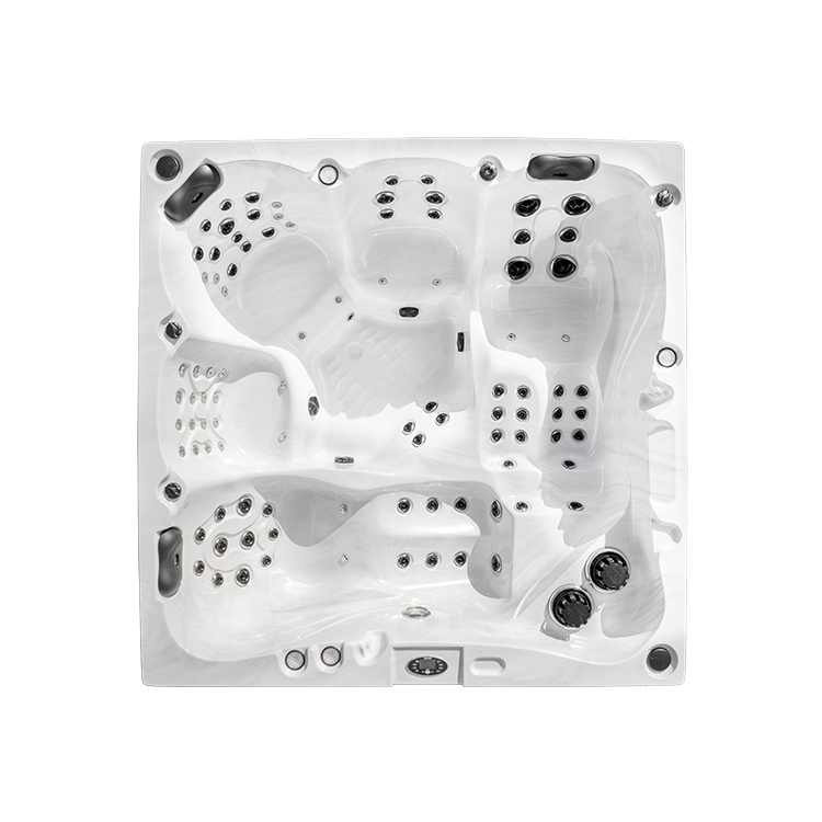 European style hydro whirlpool massage hot tubs