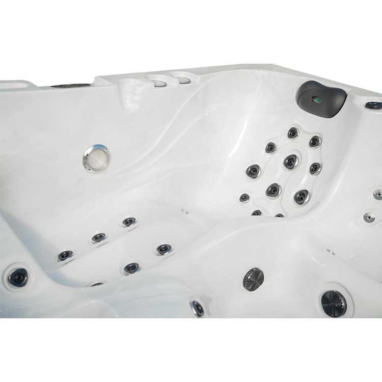 European style hydro whirlpool massage hot tubs