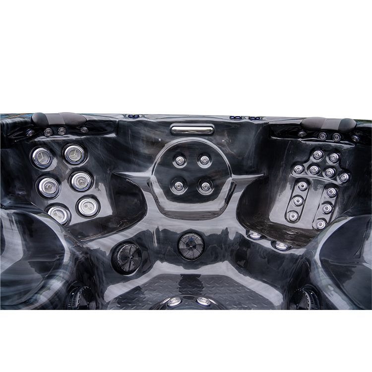 Jacuzzier 7 person plug and play hot tubs with 7 seats