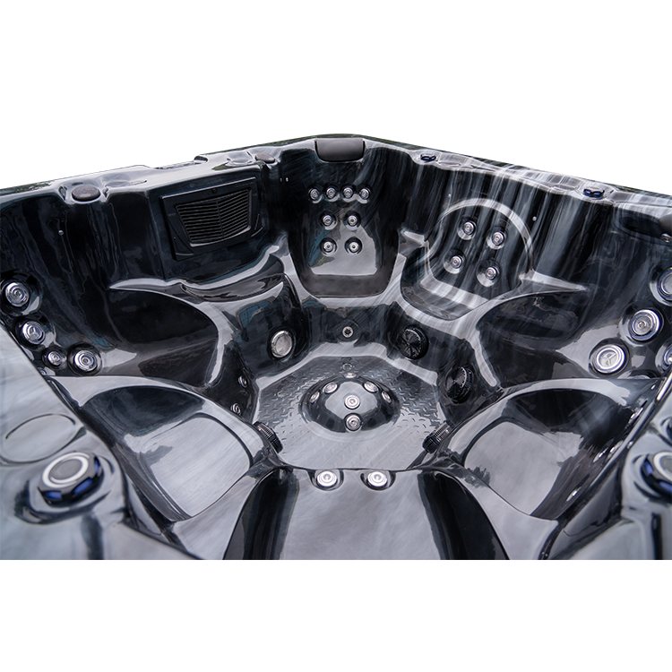 Jacuzzier 7 person plug and play hot tubs with 7 seats