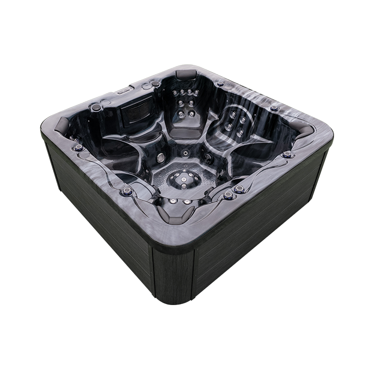 Jacuzzier 7 person plug and play hot tubs with 7 seats