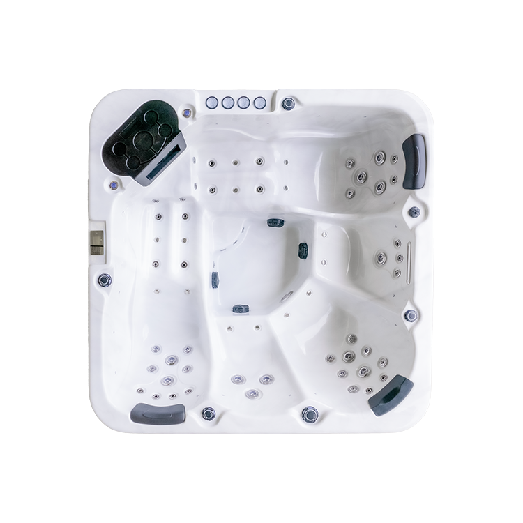 5 Person hot tubs massage tub spa with 2 loungers