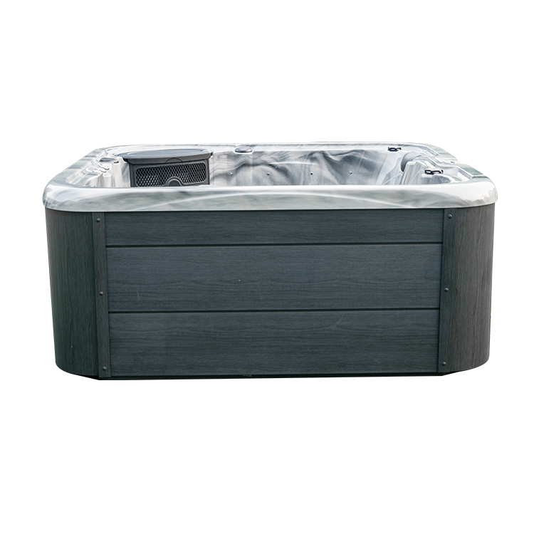 2 lounger and 3 seats outdoor massage bathtub