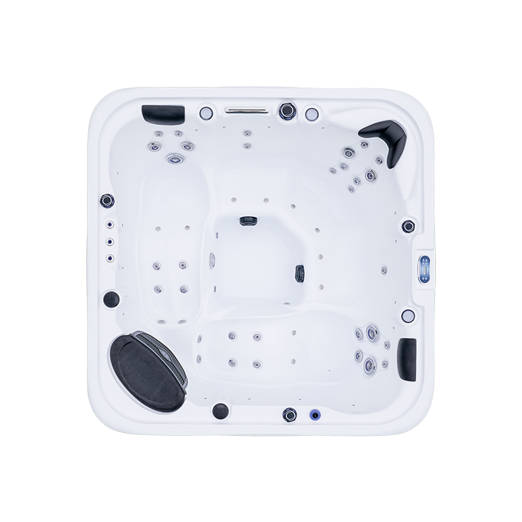 Ozone hydrotherapy rectangular outdoor spa hot tub pool