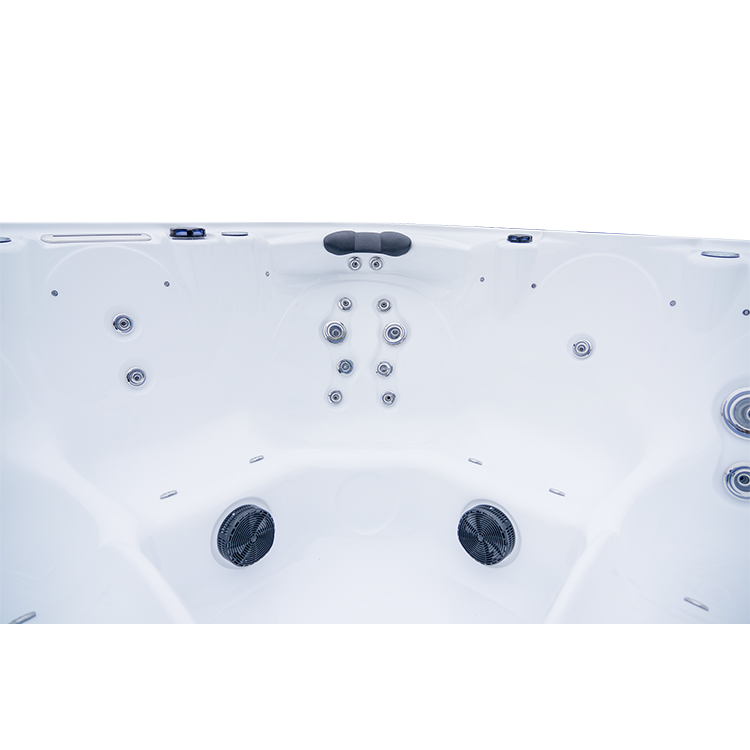 Ozone hydrotherapy rectangular outdoor spa hot tub pool