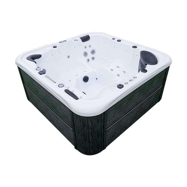 Ozone hydrotherapy rectangular outdoor spa hot tub pool