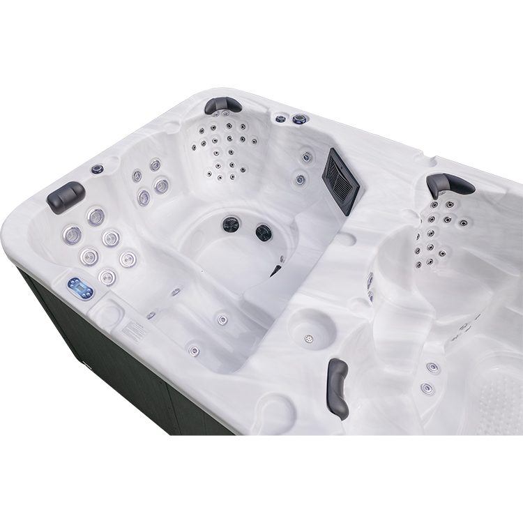 Backyard swim spa outdoor swimming pools