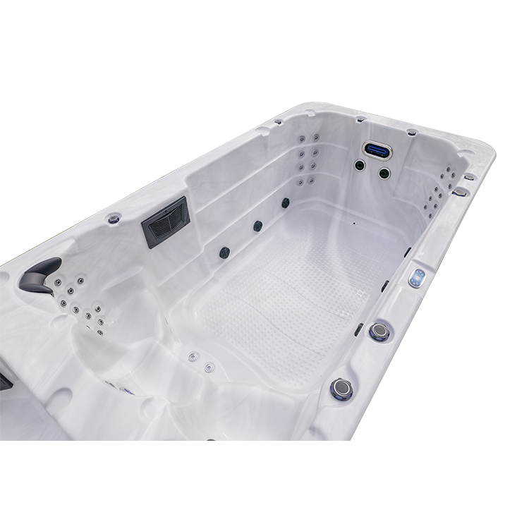 Backyard swim spa outdoor swimming pools