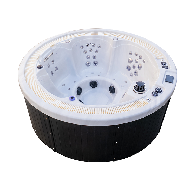 Geniss Series 5 seats hot tub round outdoor spa