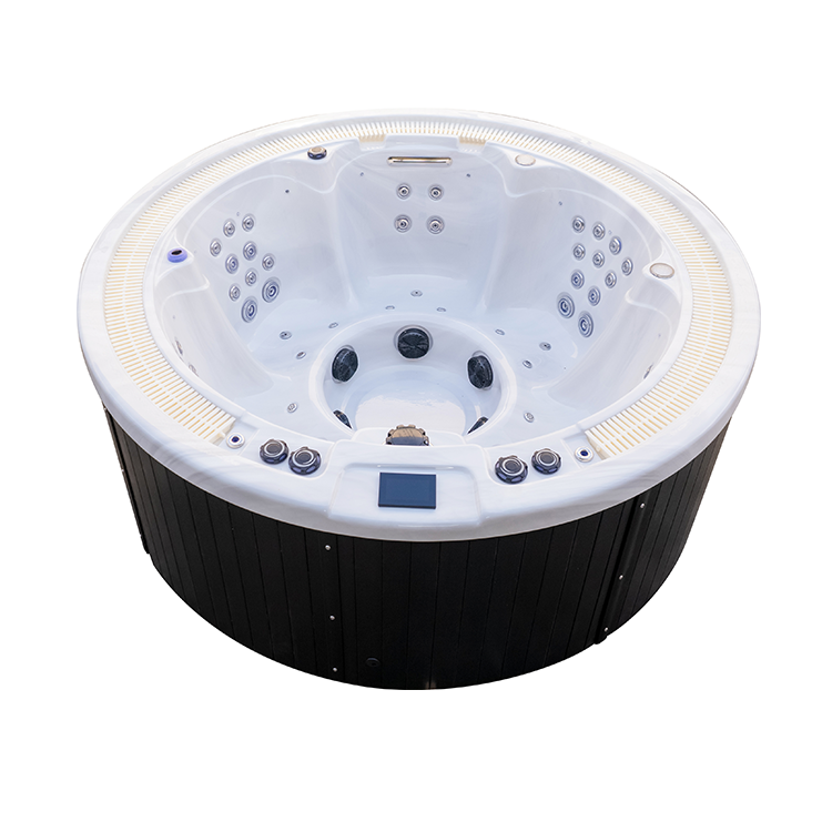 Geniss Series 5 seats hot tub round outdoor spa