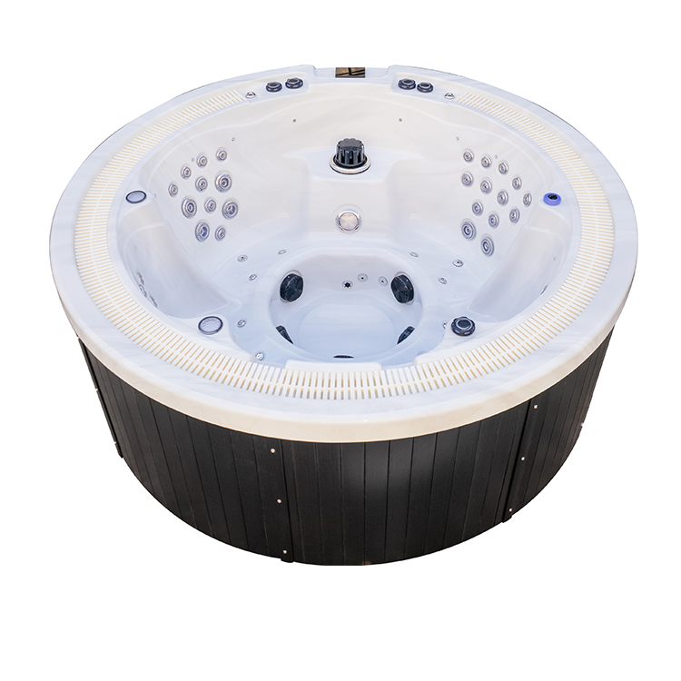 Geniss Series 5 seats hot tub round outdoor spa