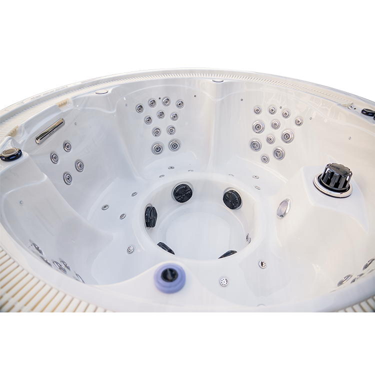 Geniss Series 5 seats hot tub round outdoor spa